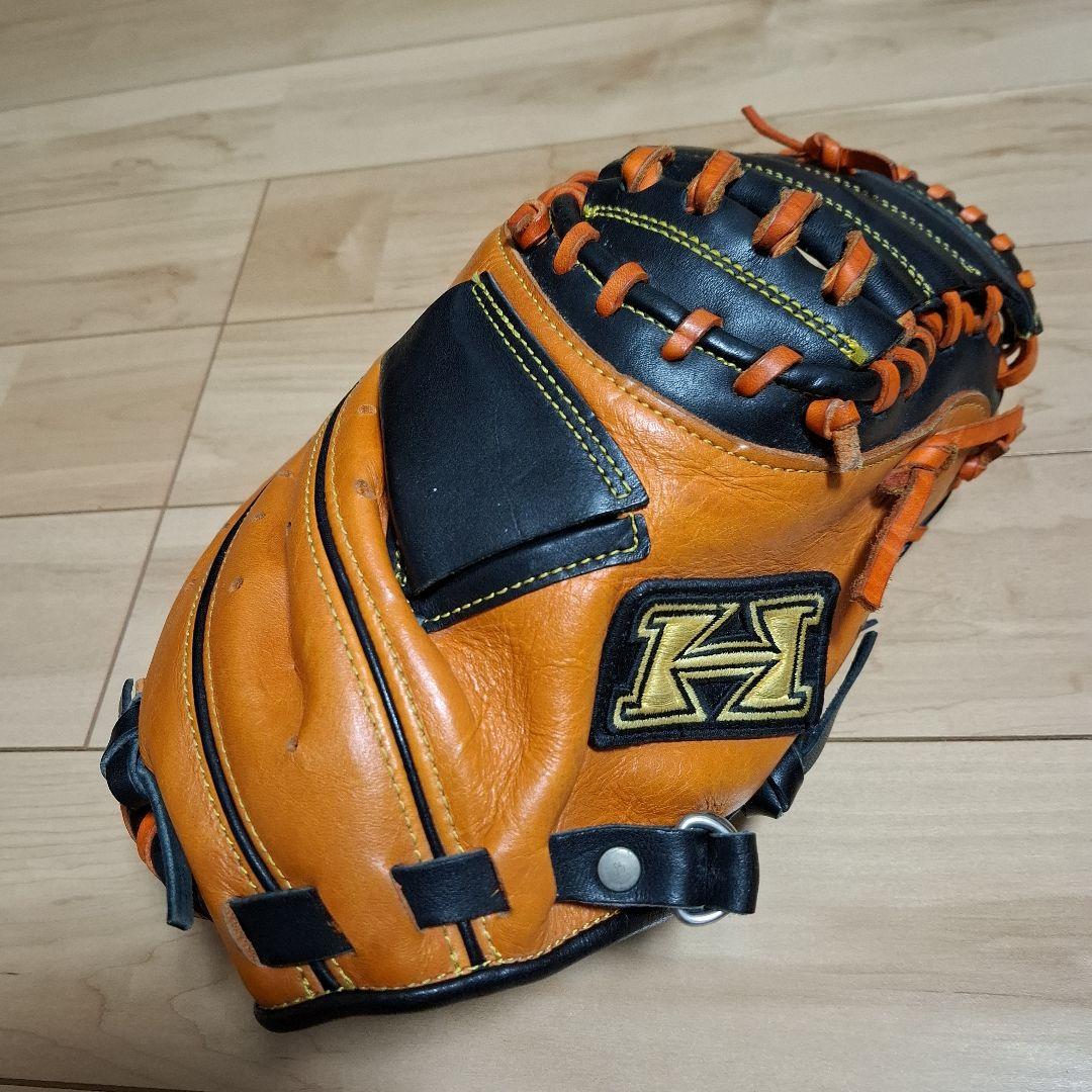 本日限定！売り切り！一般軟式キャッチャーミット　ハイゴールド　美品