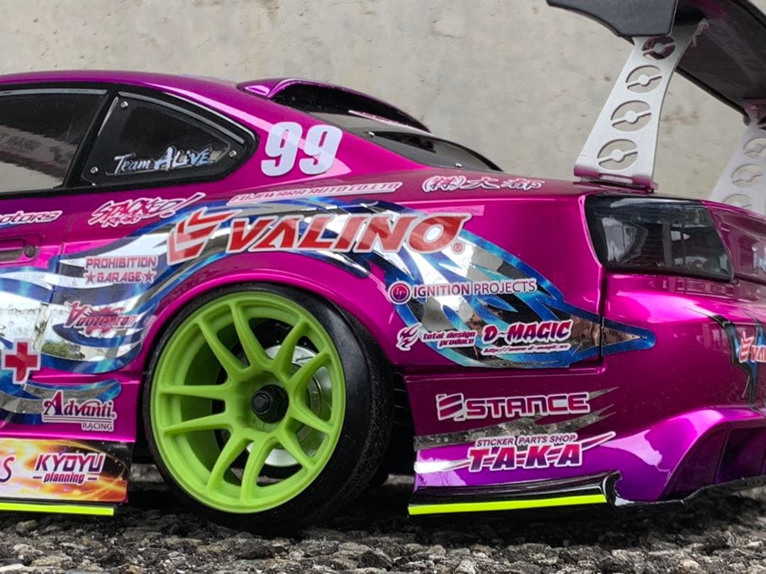 アディクション　S15 シルビア 中村直樹 未走行ボディ