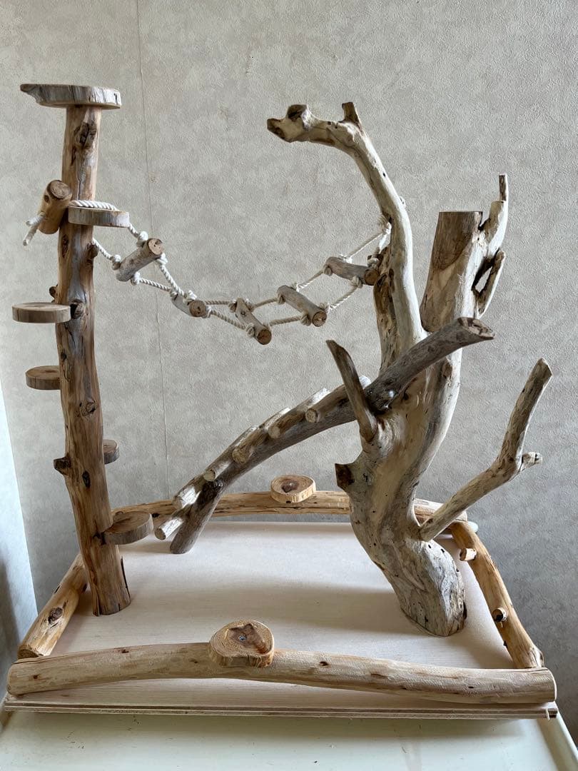 鳥インコ止まり木バードジムバードアスレチック卓上型