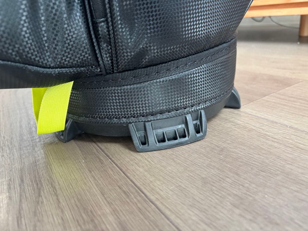 【美品】BRIDGESTONE ゴルフバッグ 黒/黄緑