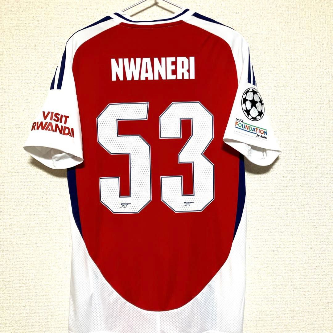 アーセナル　ユニフォーム　24-25  ヌワネリ