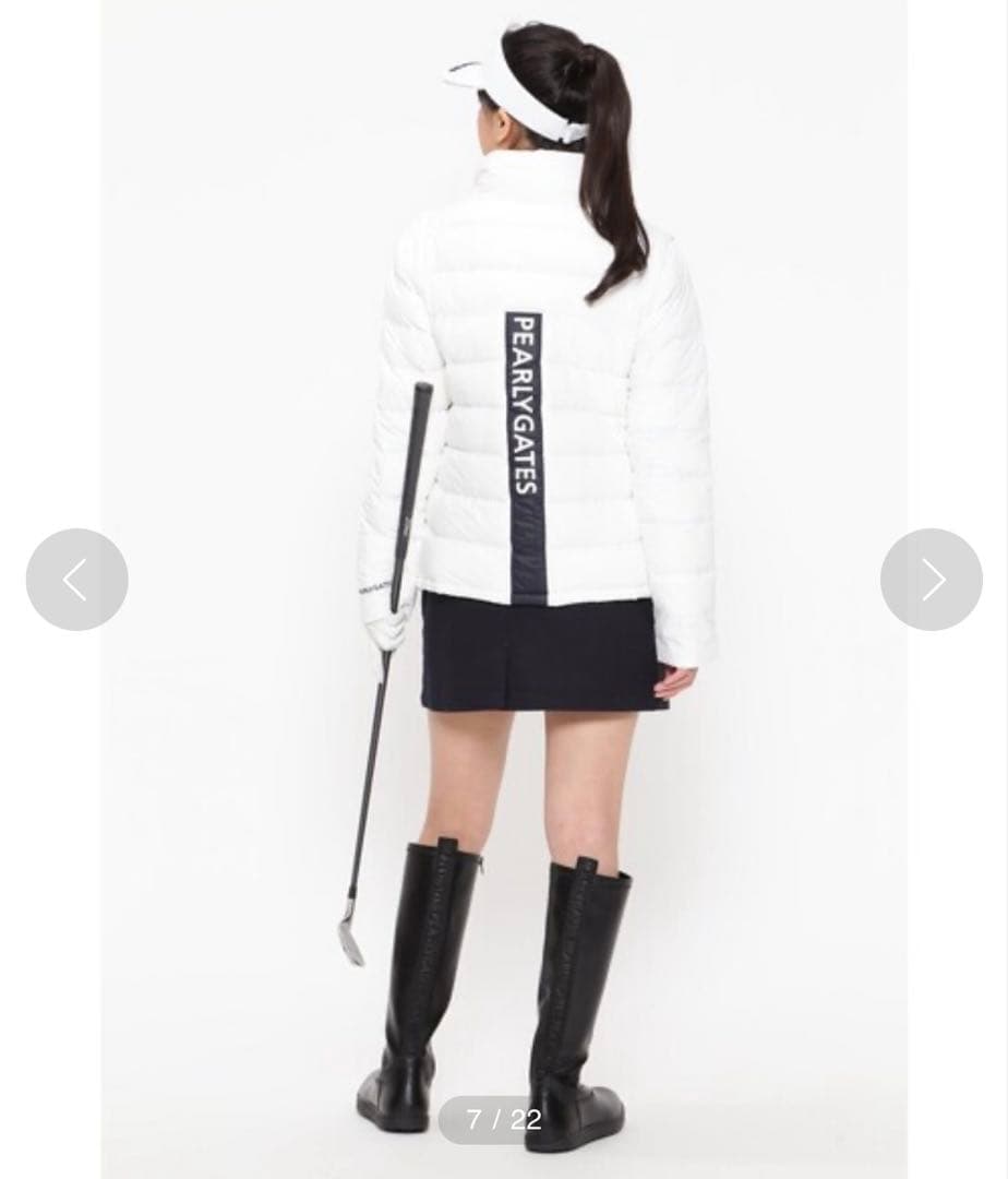 PEARLY GATES ナイロンメカニカルストレッチダウンジャケット