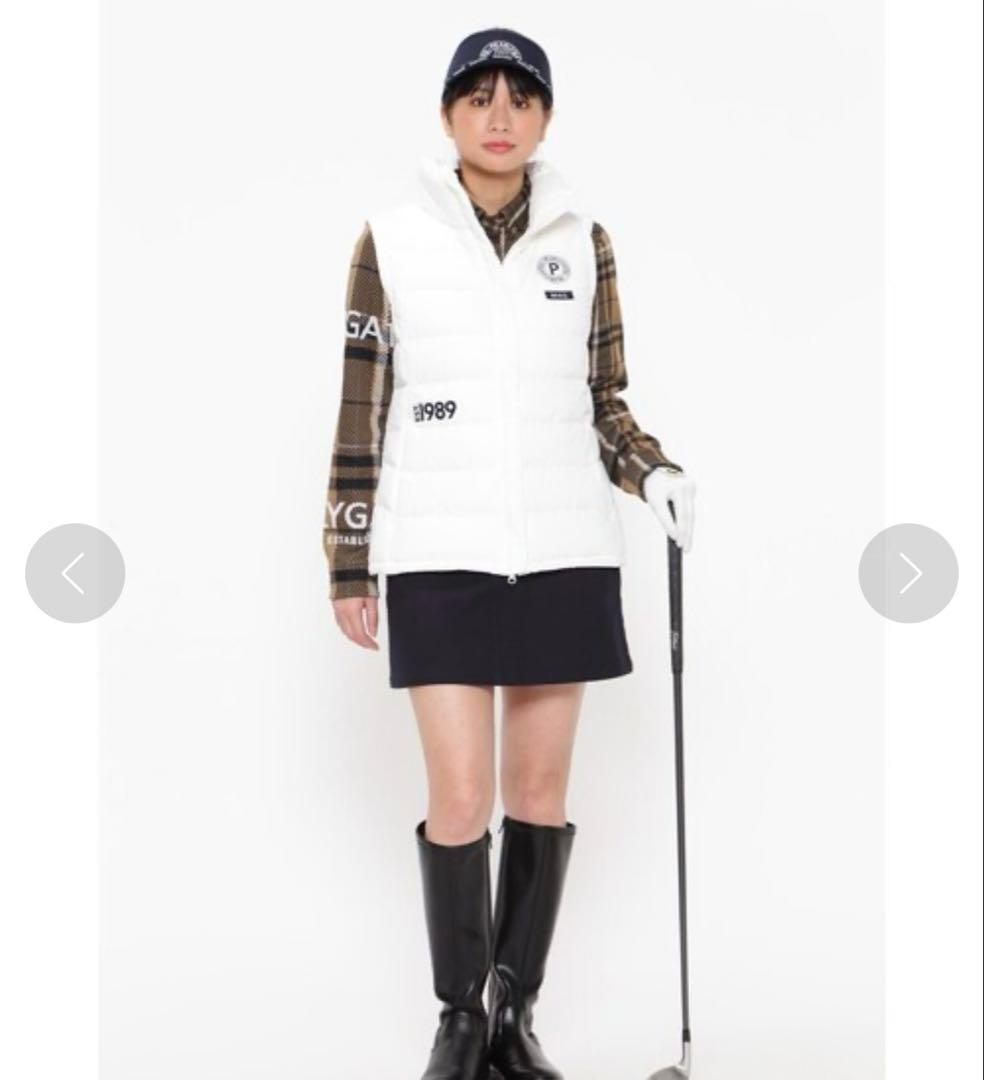 PEARLY GATES ナイロンメカニカルストレッチダウンジャケット