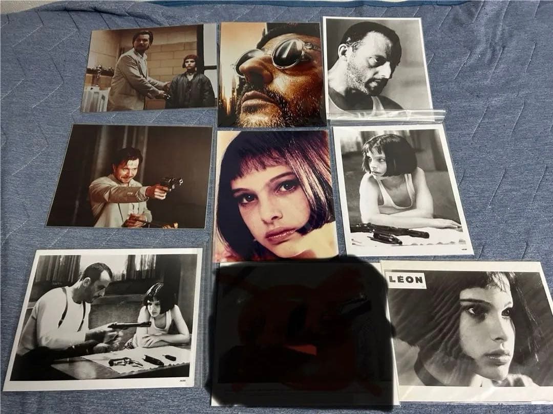 LEON スチール写真　8枚セット　レオン完全版　映画　ジャンレノ　ポートマン
