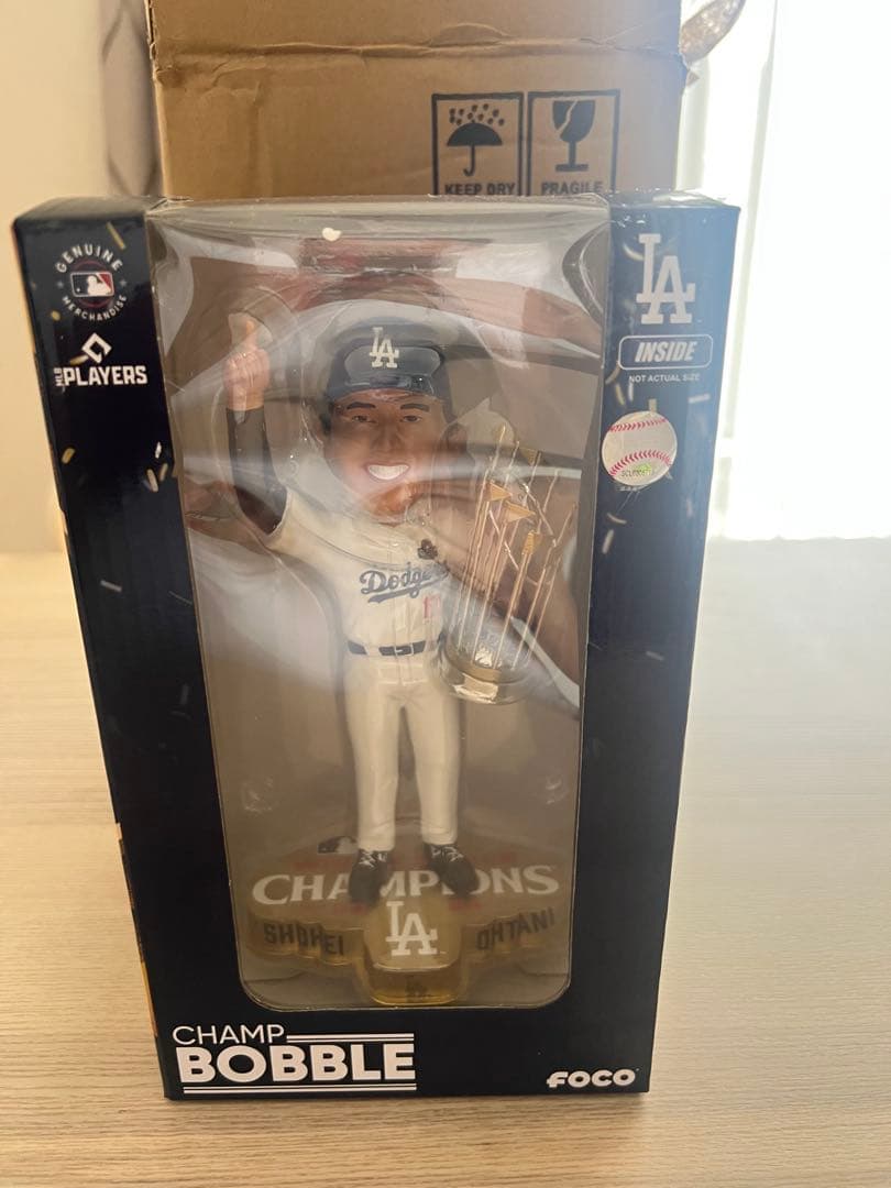 MLB ボブルヘッド 2024 WSチャンピオン 大谷 翔平/LAドジャース　白