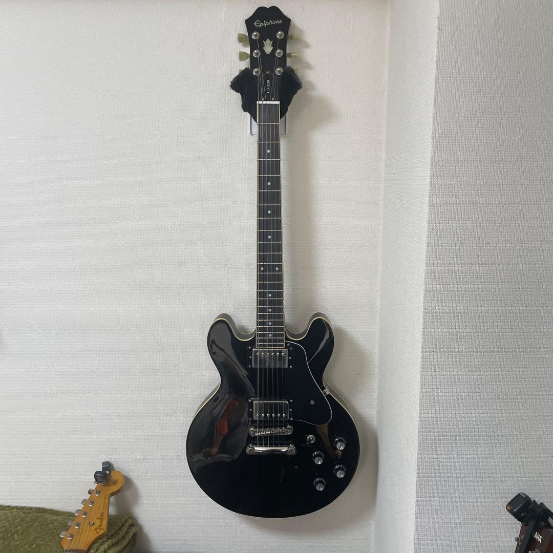 Epiphone ES-339 ブラック セミアコースティックギター