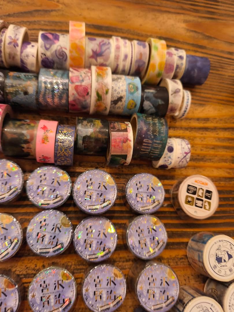 マスキングテープ　フレークシールなどまとめ売り　宮沢賢治