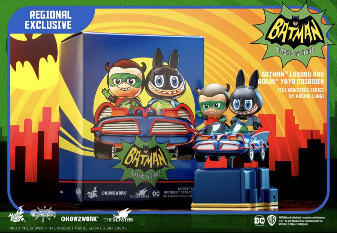 LABUBUバットマンのコスライダーpopmart　新品未開封