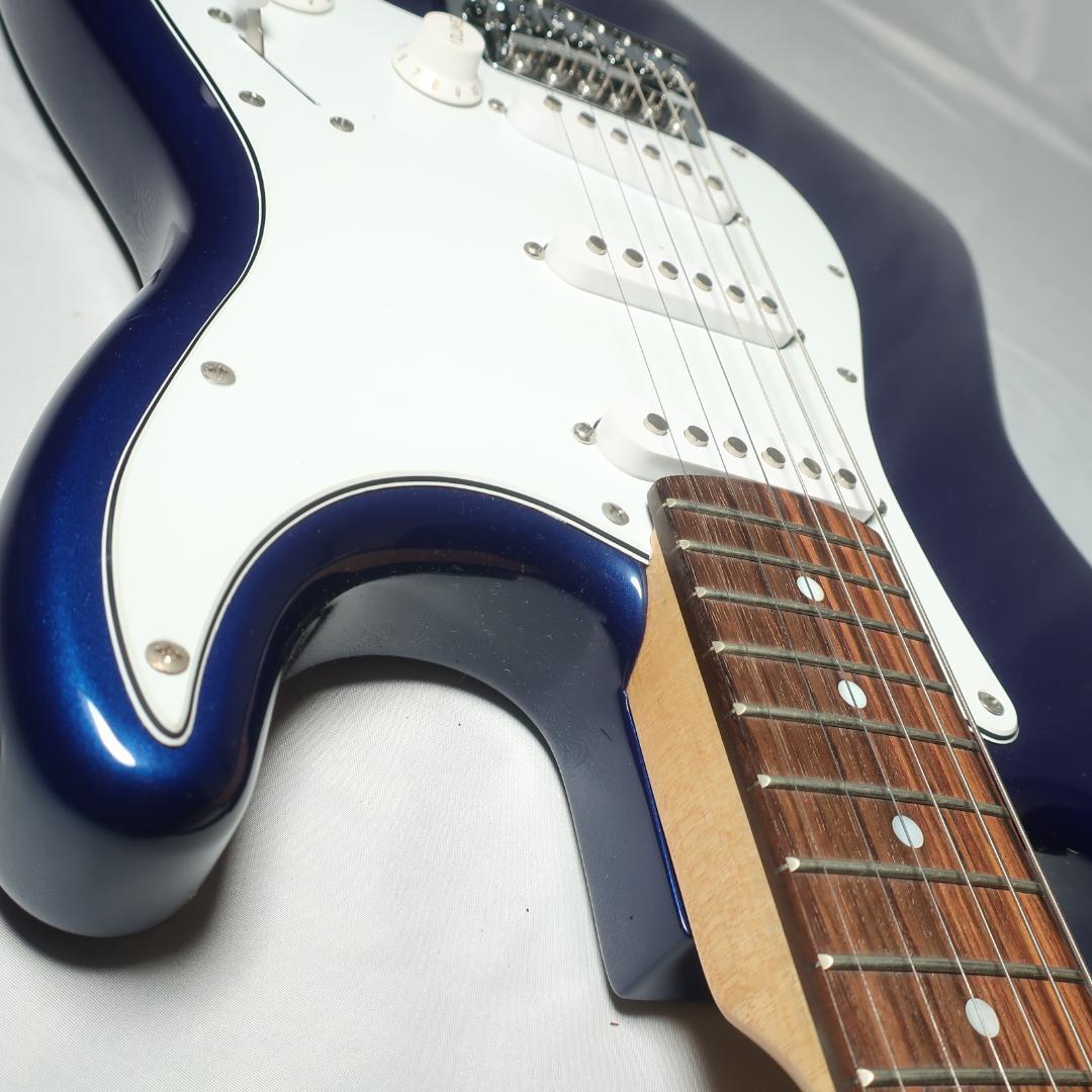 美品 Photogenic ストラトタイプ エレキギター ブルー ケース付