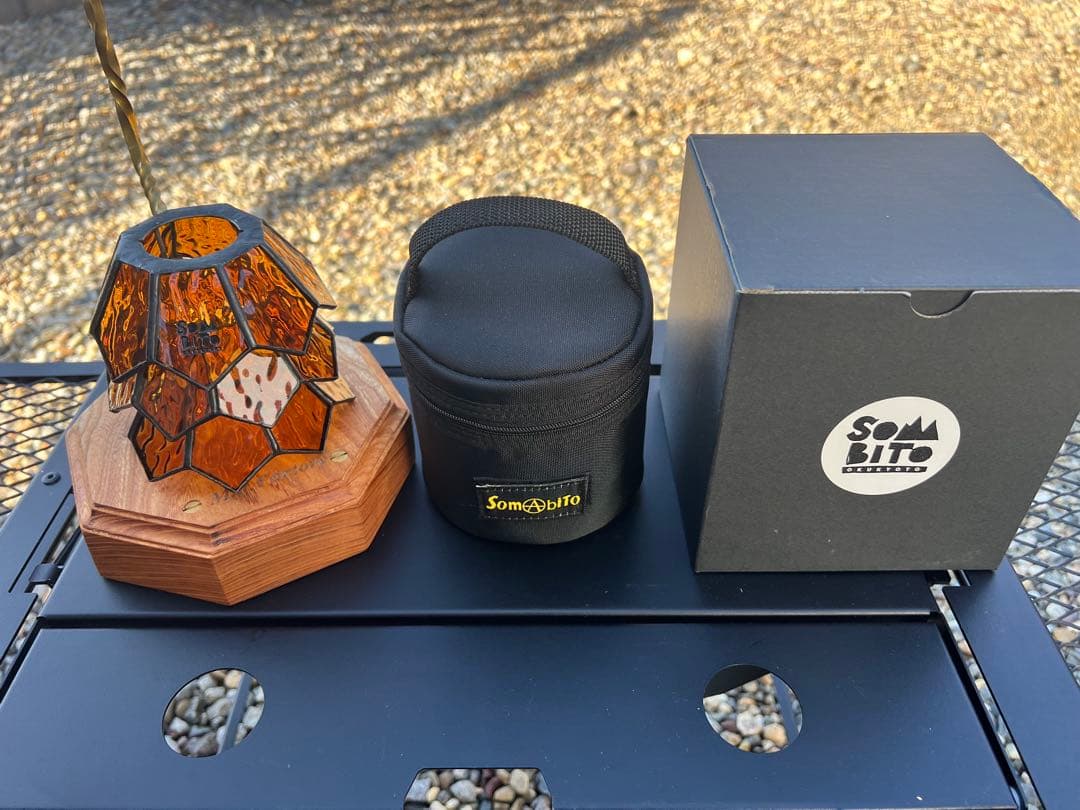 SOMABITO 逆鱗 アンバー 収納ケース付き