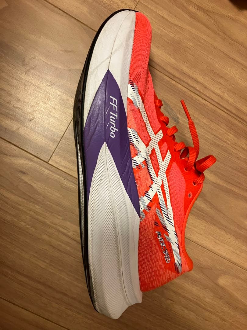 マジックスピード4 26cm 2E asics ランニングシューズ