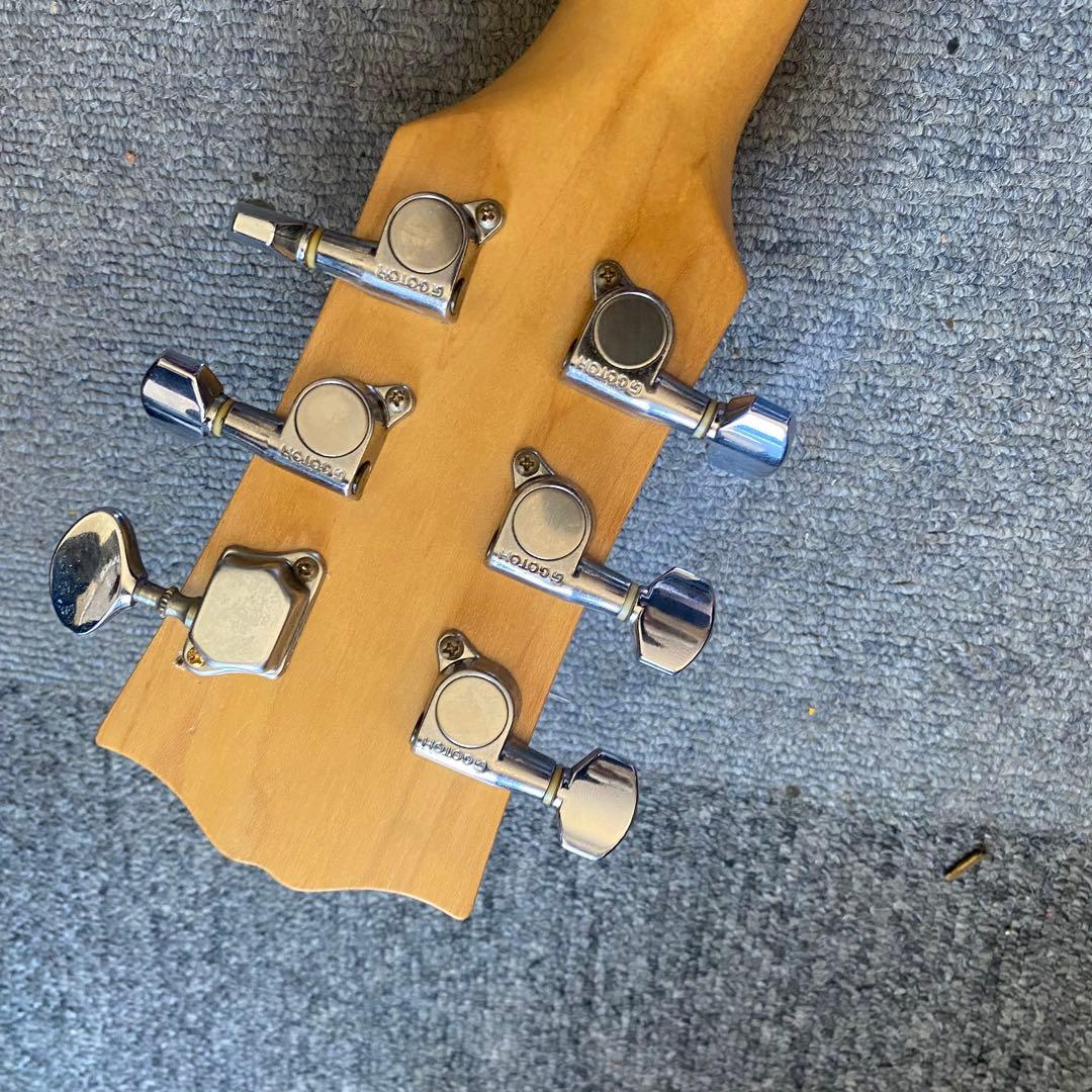 セイモアダンカンPAF搭載 バーニードット柄エレキギターランディーローズ