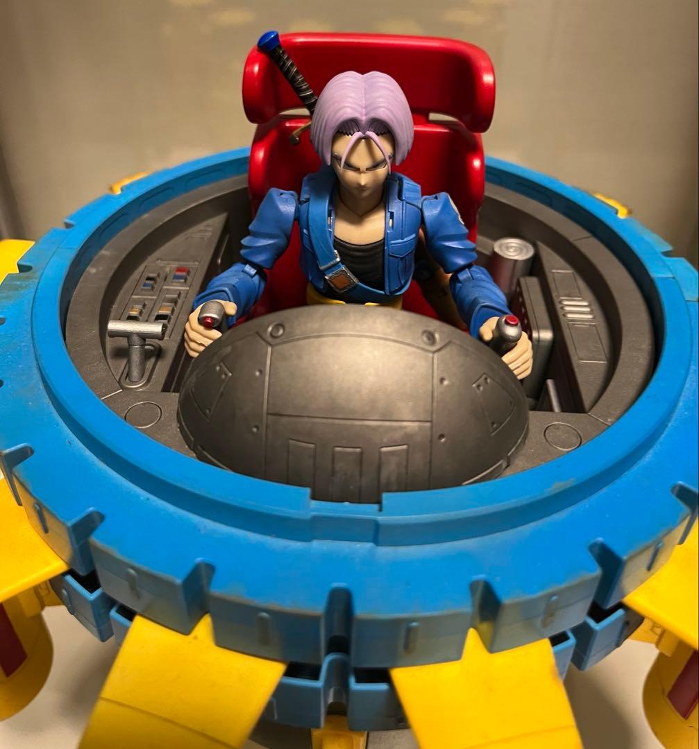 ドラゴンボール　プラモデル　タイムマシン　29cm 全塗装　(難あり)