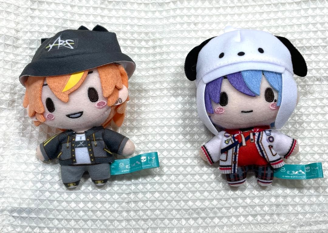 プロセカ　サンリオ ふわぷちマスコット 東雲彰人　青柳冬弥