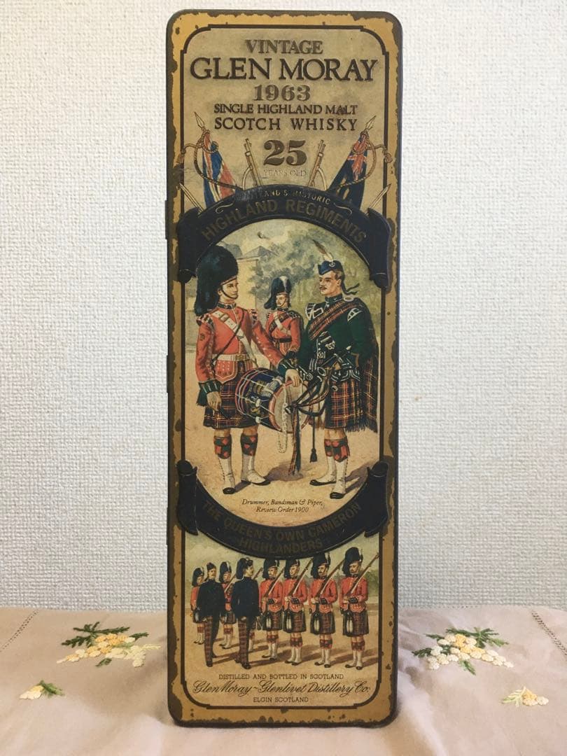 グレンマレイ GLEN MORAY 25年 1963 750ml 【未開栓】