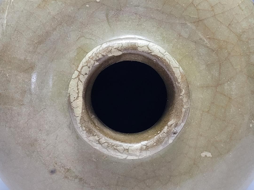 青磁 花瓶 宋元時代 高さ約27.2cm