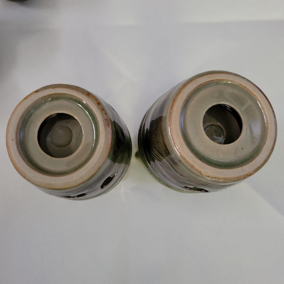 【送料込】大堀相馬焼き（徳利2個+おちょこ5個）