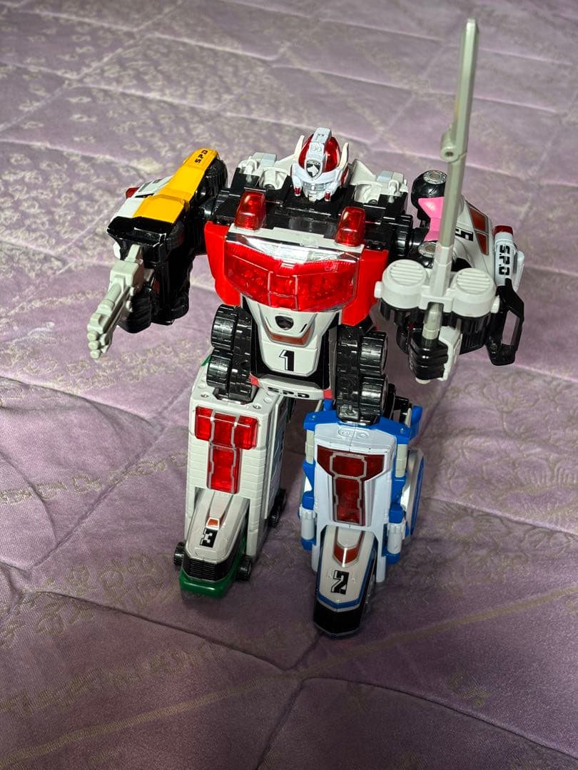 （特撮）デカレンジャー　特捜合体デカレンジャーロボDX ギミック作動OK