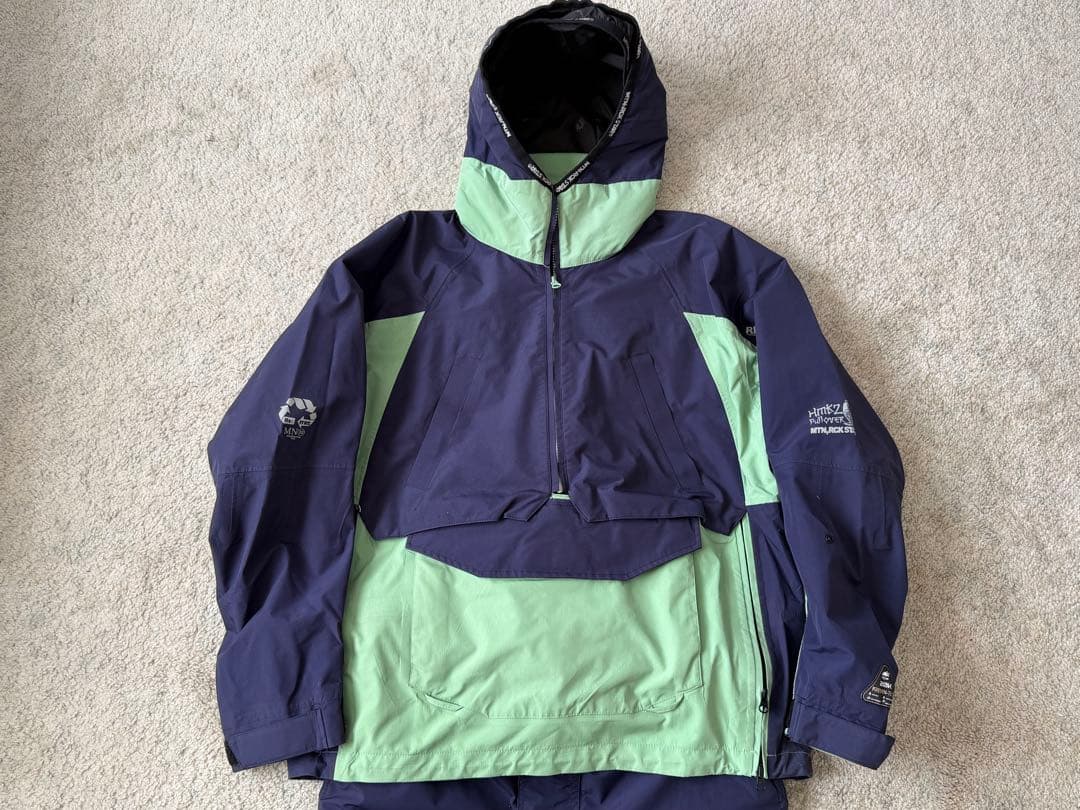 MTN RCK STAR（マウンテンロックスター）ウェア ネイビー/グリーン