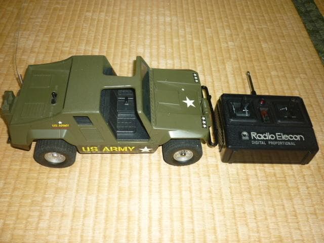 美品1980年頃 共箱付◆シンセイ バトルレンジャー オフロードカー ラジオコン