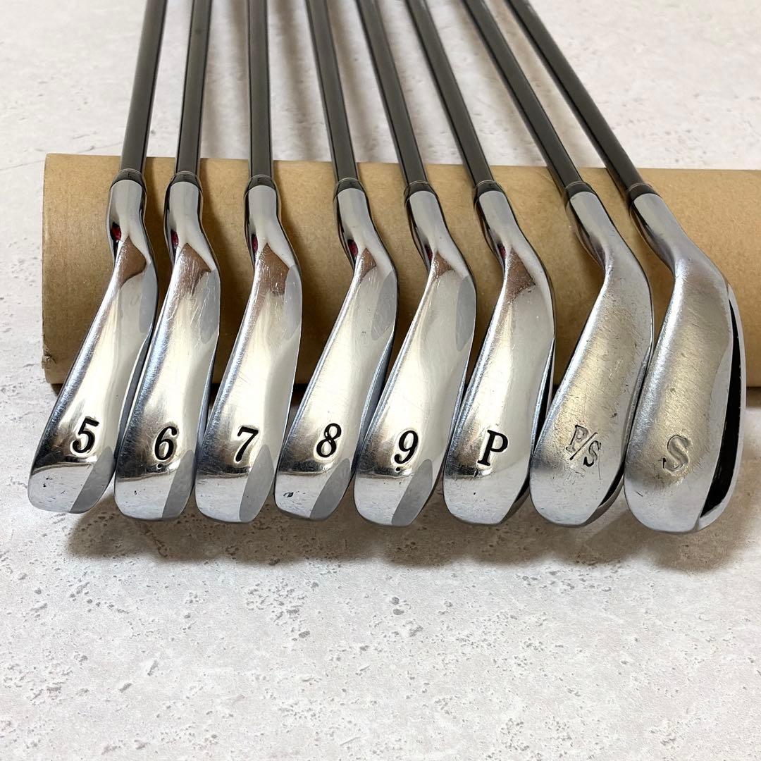 ツアーステージ PHYZ ファイズ アイアンセット メンズ 8本 R カーボン