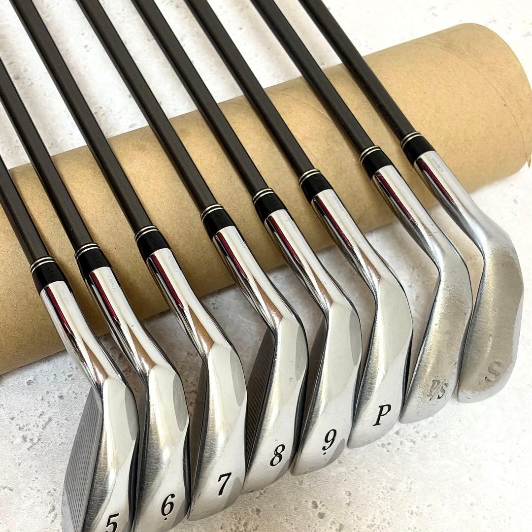 ツアーステージ PHYZ ファイズ アイアンセット メンズ 8本 R カーボン