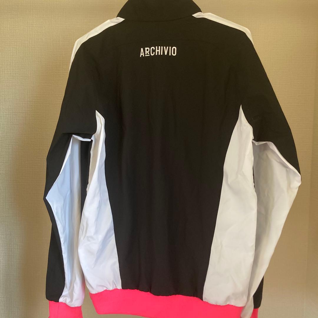 ARCHIVIO フルジップジャケット ブラック/ホワイト/ピンク