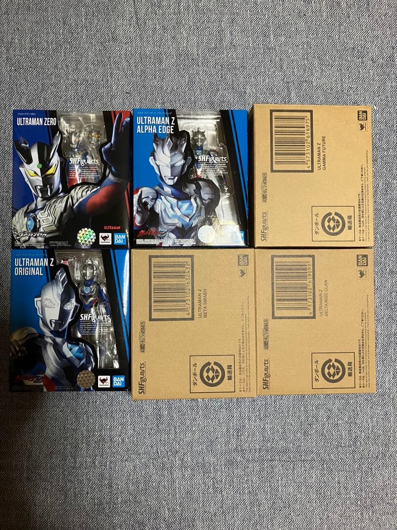 フィギュアーツ　ウルトラマンゼット　TVシリーズ全形態セット