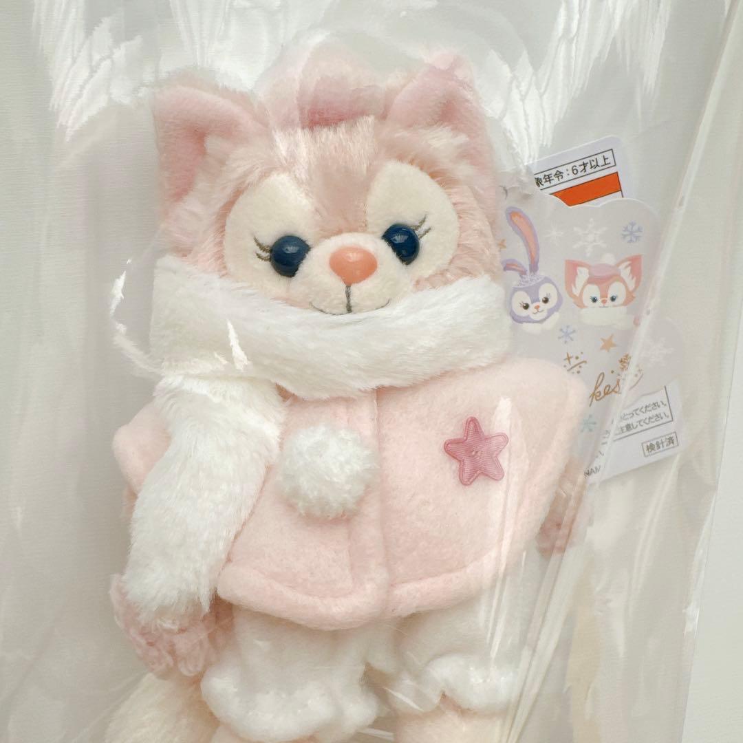 ディズニー ダンシングスノーフレークス クリスマス リーナベル ぬいぐるみバッジ