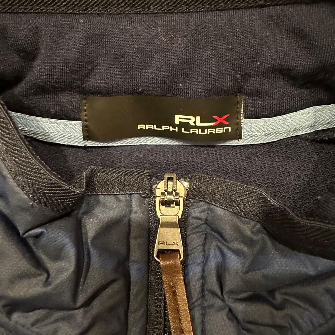 RLX アールエルエックス　ジャケット　中綿　切替　メンズ　サイズS相当　ロゴ