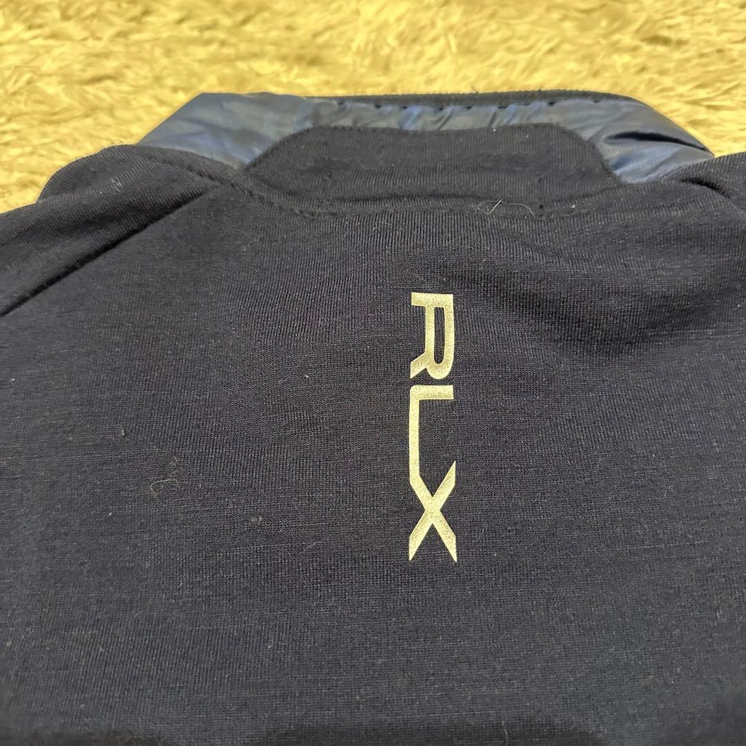 RLX アールエルエックス　ジャケット　中綿　切替　メンズ　サイズS相当　ロゴ