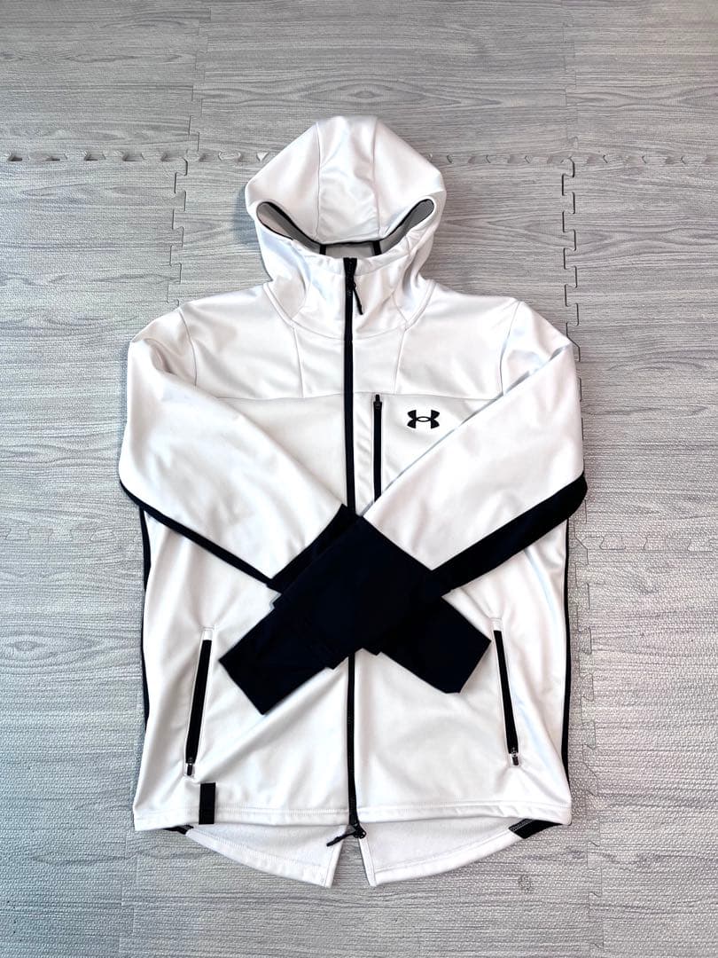 UNDER ARMOUR UA 3レイヤー　フルジップジャケット　パーカー　野球