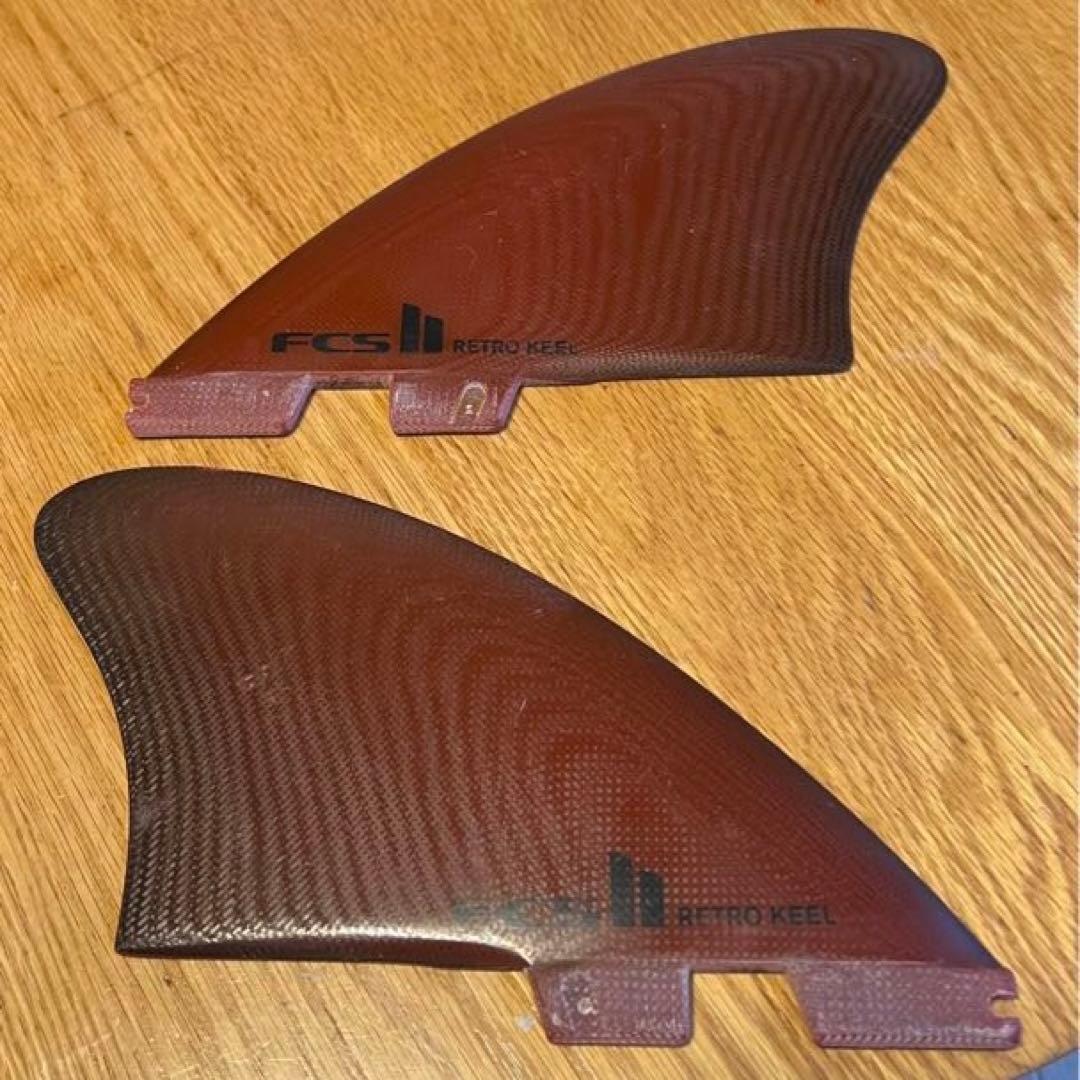 FCS2 RETRO KEEL TWIN FIN /レトロ キールフィン