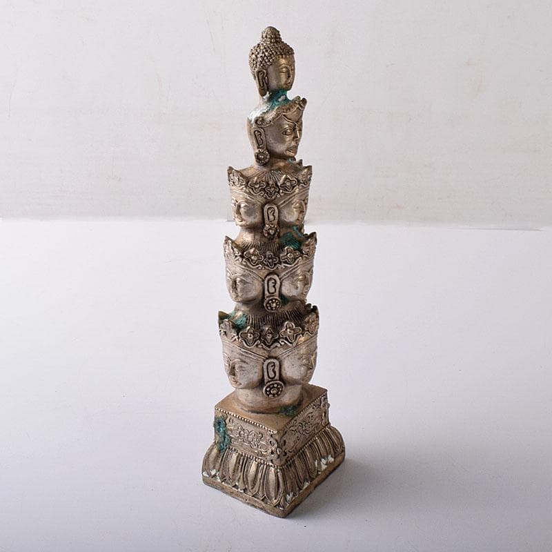 仏教美術　古銅青銅　十一面観音菩薩像　仏像　置物　C　7798