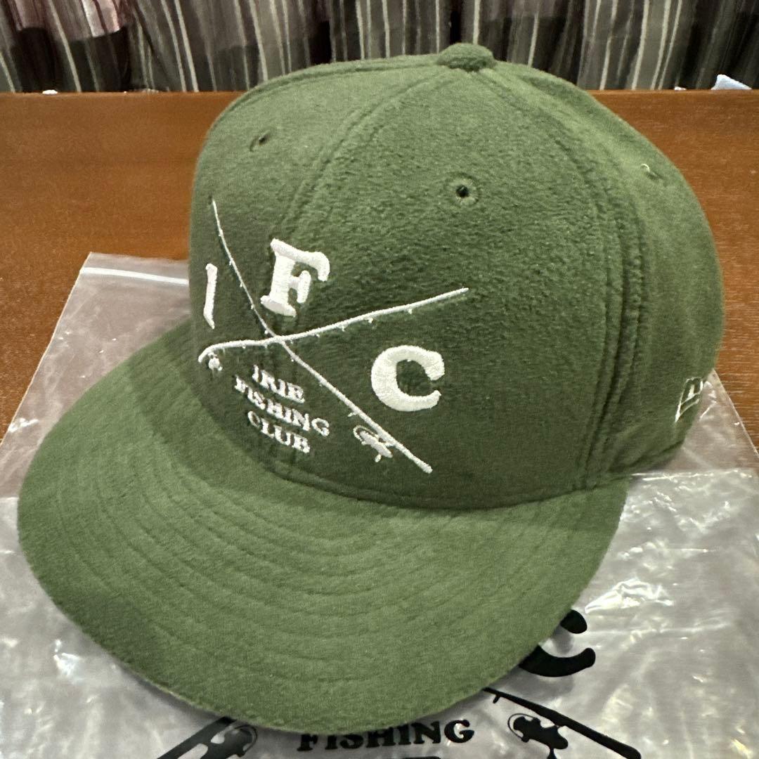 IFC アイリーフィッシングクラブ/ニューエラ コラボ キャップ/オリーブ
