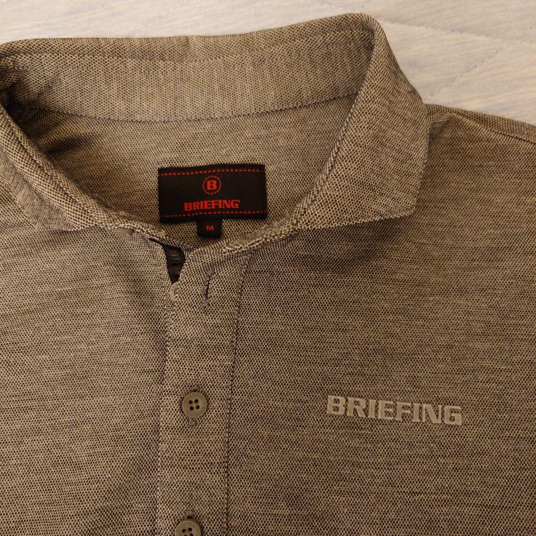 BRIEFING ポロシャツ グレー