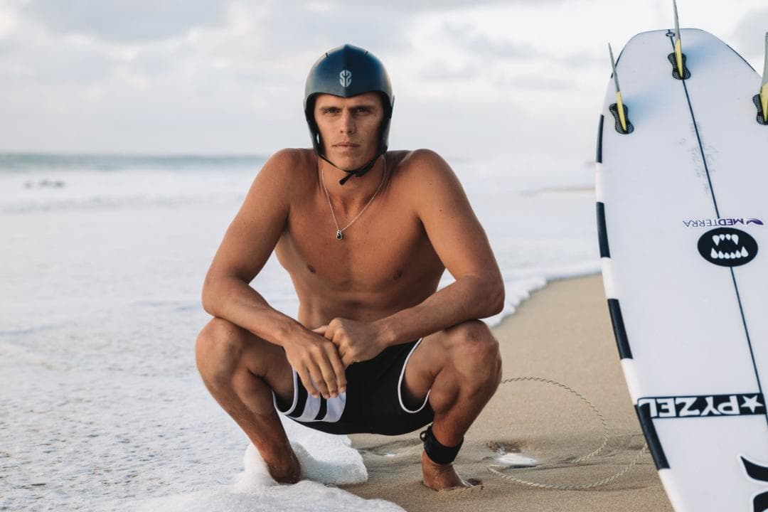 サーフィン・ボディボード Simba surf helmet - Black - Size s