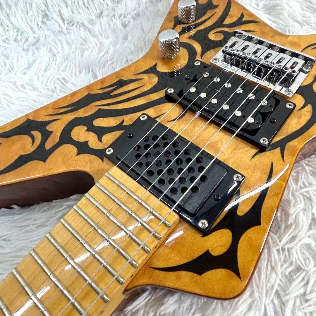 Grassroots GR-RS-40 TRIBAL アンプ内蔵 ギター 高崎晃