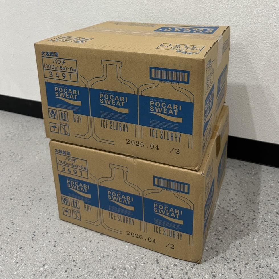 アイススラリー　ポカリスエット　2ケース