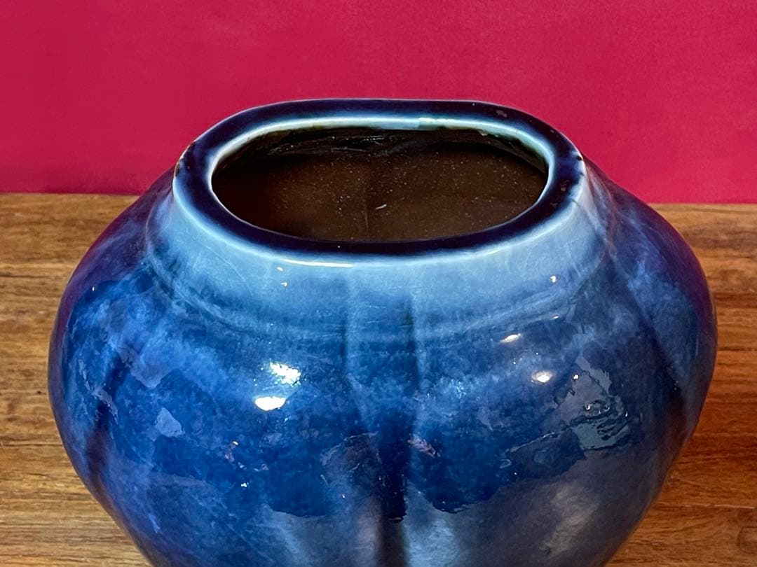 河井寛次郎 呉洲扁壷 河井敏孝識箱 美品 民藝(濱田庄司,柳宗悦)