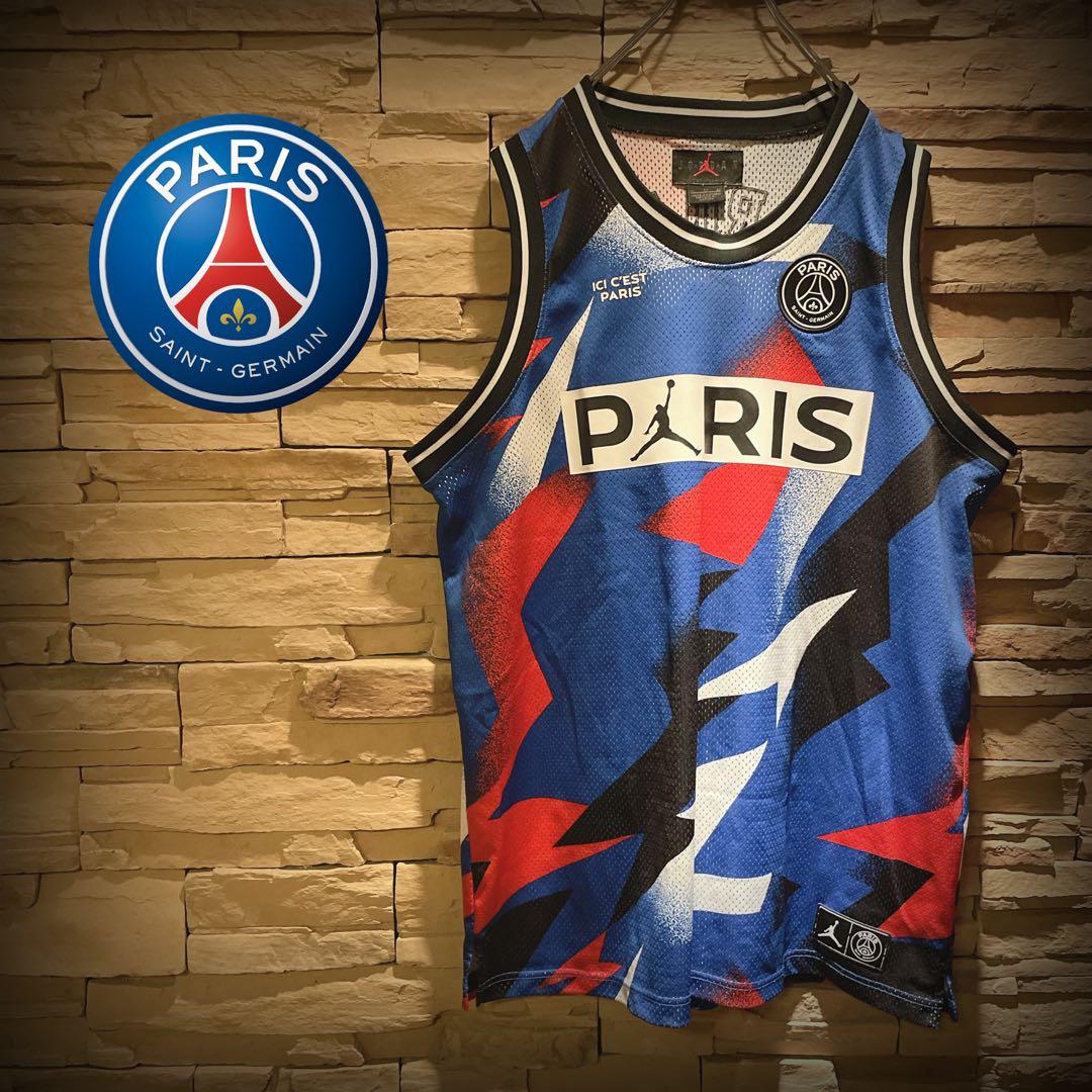 【希少】Jordanジョーダン×パリサンジェルマン/タンクトップ/大人気XL