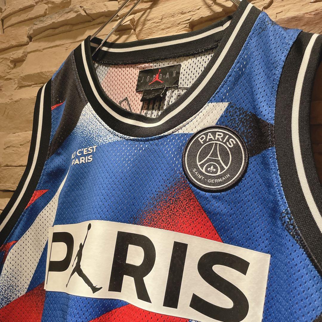 【希少】Jordanジョーダン×パリサンジェルマン/タンクトップ/大人気XL