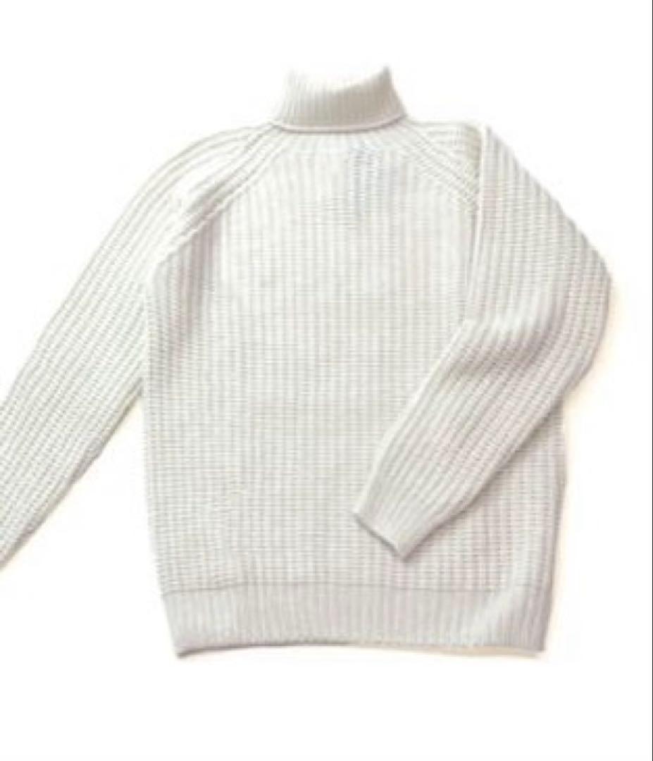 メンズの大きいサイズ ニットタートルセーター ハーレーオブスコットランド