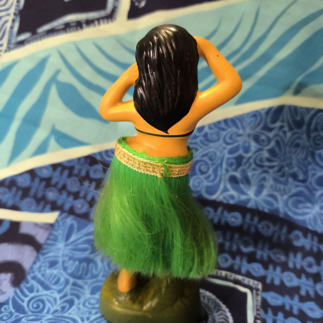 ハワイ フラダンス人形　ハンズアップ　ウィッギィ　レトロ