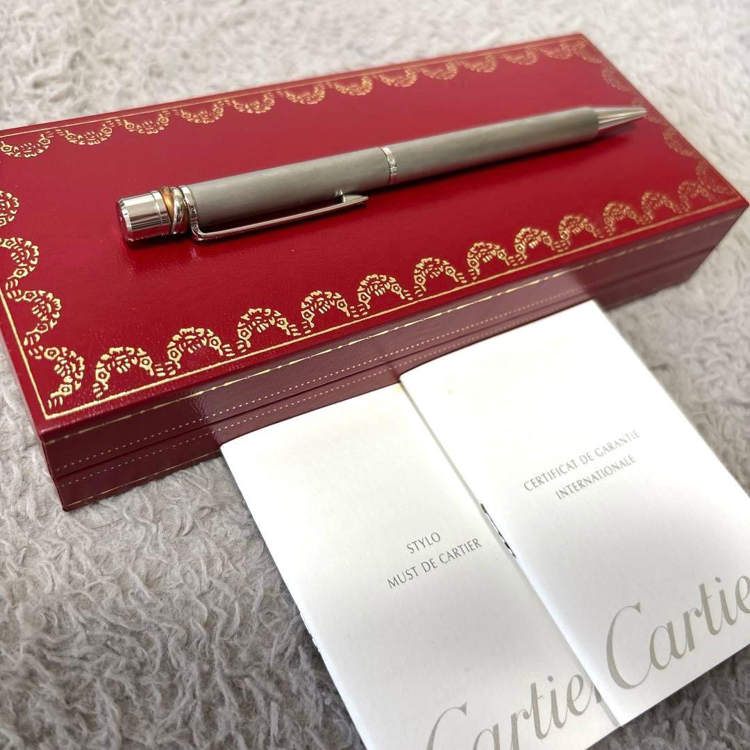 Cartier カルティエ トリニティ スリーゴールド ボールペン　希少