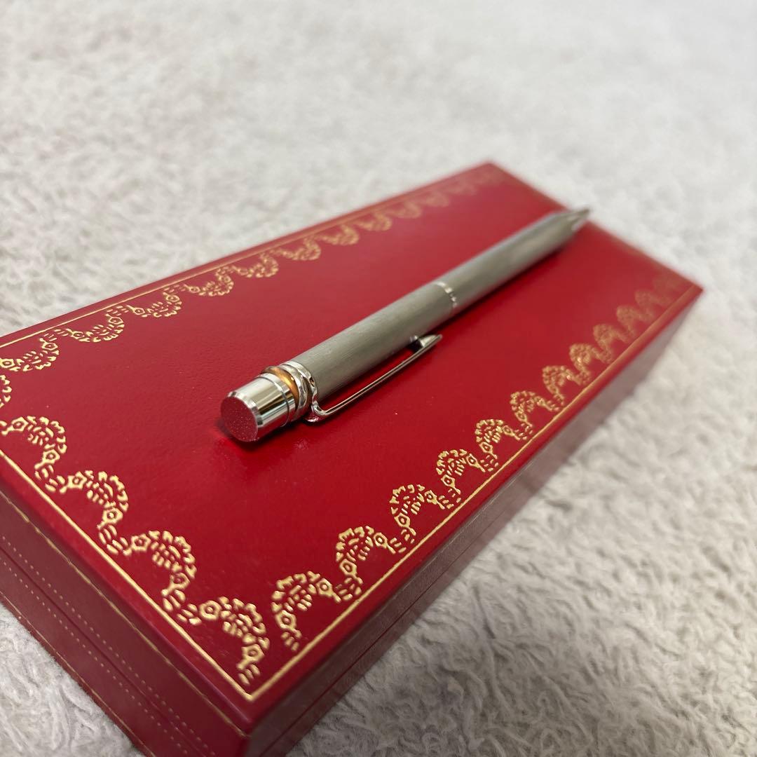Cartier カルティエ トリニティ スリーゴールド ボールペン　希少