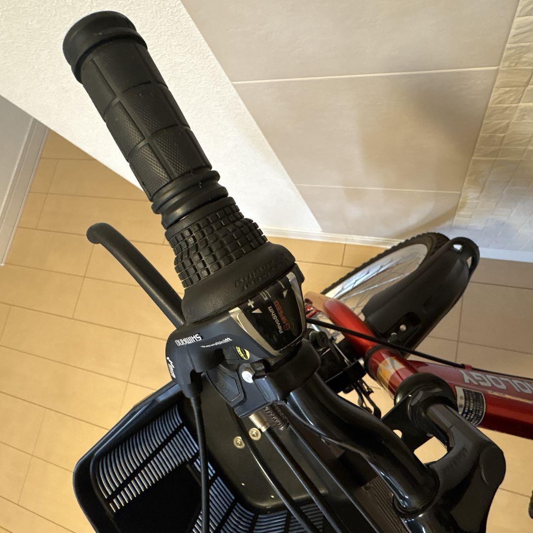 子供用　マウンテンバイク　24インチ　自転車　赤　キッズ　男の子　愛知県　レッド