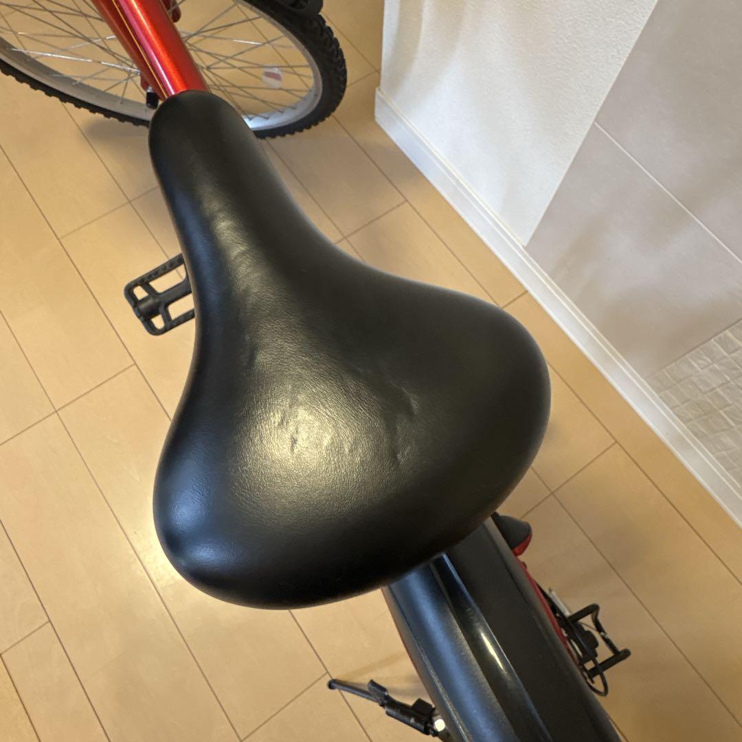 子供用　マウンテンバイク　24インチ　自転車　赤　キッズ　男の子　愛知県　レッド