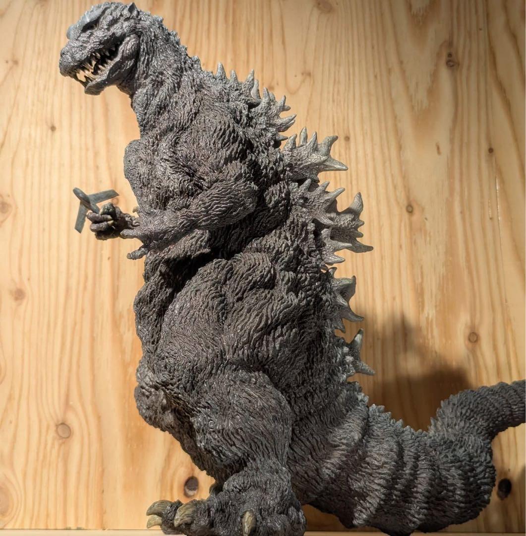 RYO@ねんど星人：ゴジラ（1954）飛行機握りバージョン ガレージキット未組立
