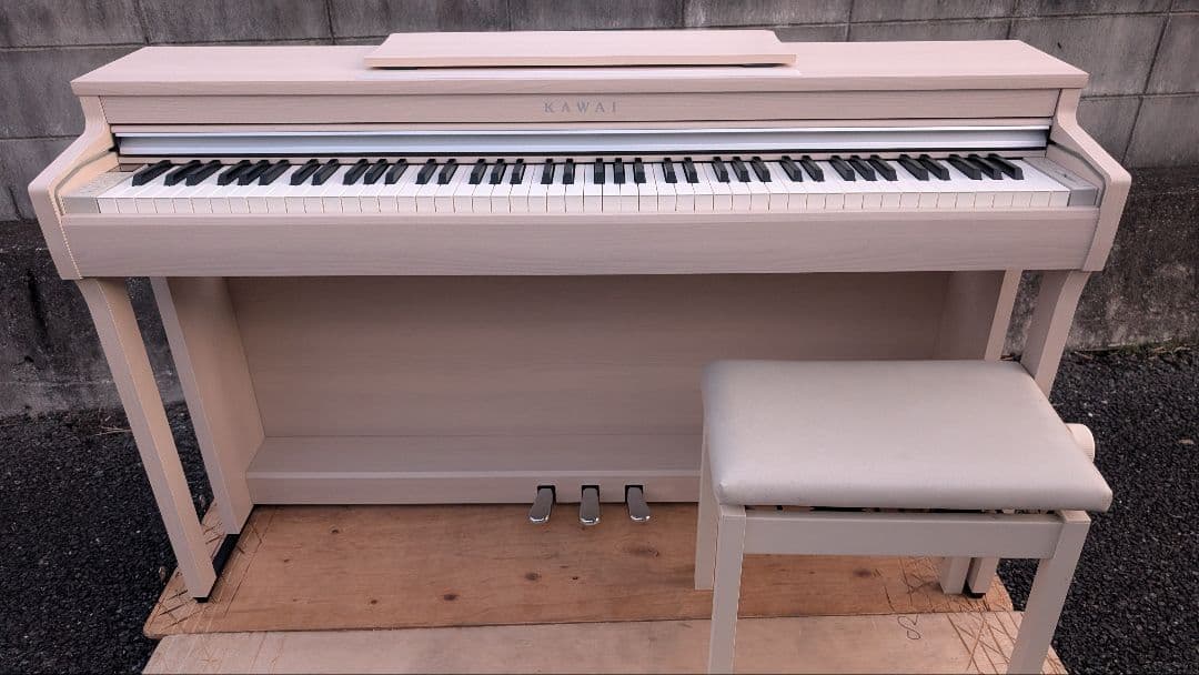 送料込 KAWAI 電子ピアノ CN201A 25年購入ほぼ激激未使用ほぼ新品